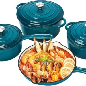 Cast Iron Cookware Set (3)