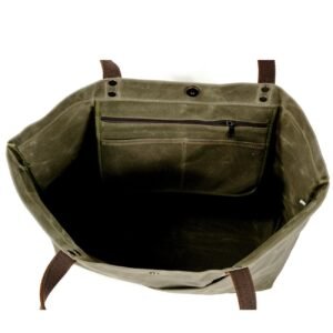 Wax Canvas Field Tote